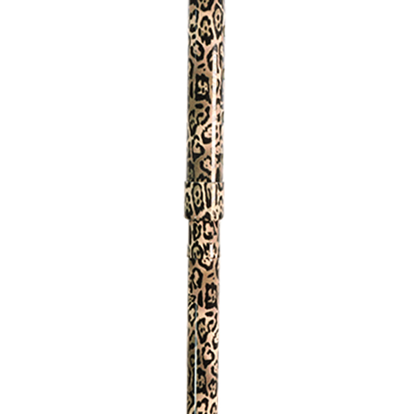 Leopard Print Folding Walking Stick